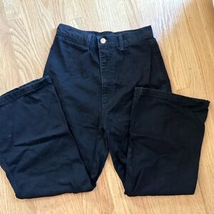 Doen black melody jeans - altered to fit like a 26
